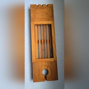 Haven Wooden Slatted Extendable Tray